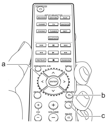 PIONEER SX-NSOAE-SB - Menu AUDIO - 1