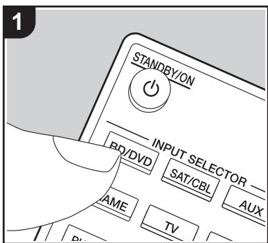 PIONEER SX-NSOAE-SB - Reproducir audio desde un dispositivo conectado - 1