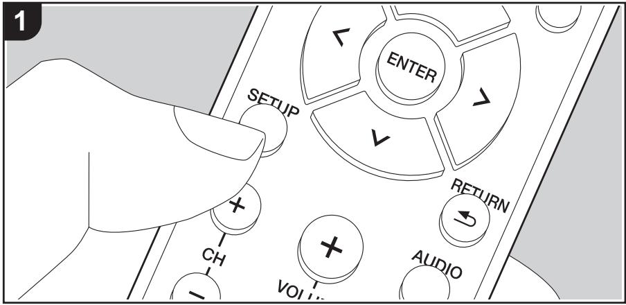 PIONEER SX-NSOAE-SB - Menu Setup - 1