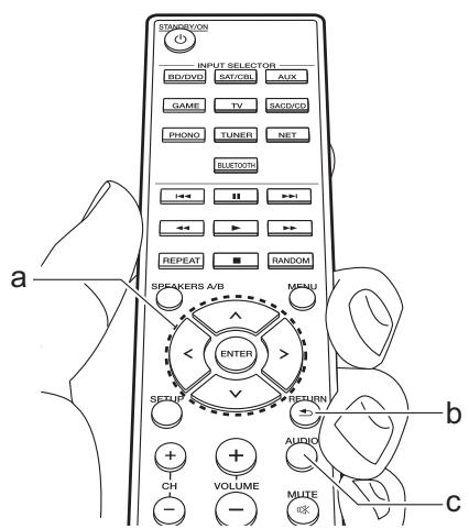 PIONEER SX-NSOAE-SB - AUDIO Menu - 1