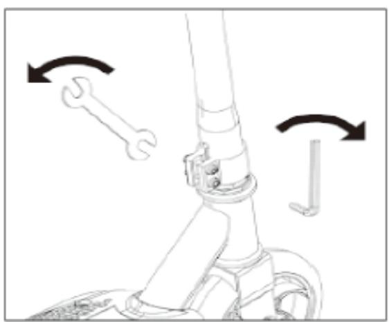 MPMAN TR20K - Assemblage du tube en acier du guidon - 2
