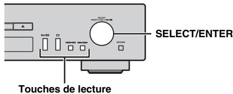 YAMAHA CD-N301 - Une fois que la lecture démarre, vous pouvez utiliser les commandes suivantes pour régler les fonctions voulues. - 1