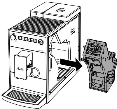 MELITTA NC - Czyszczenie modułu zaporzania - 1