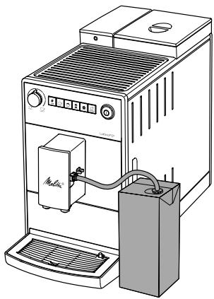 MELITTA NC - Anvanda mjolk - 1
