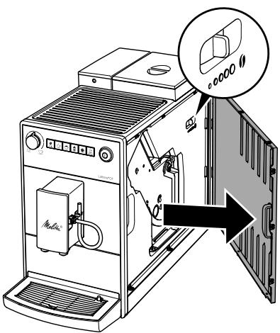 MELITTA NC - Andering af indstillinger - 1