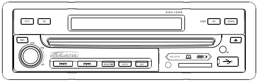 TAKARA CDV 1005 - Manuel d'utilisation - 1
