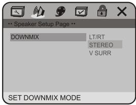 TAKARA CDV 1005 - Page reglage AUDIO - 1