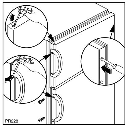 ARTHUR MARTIN ARA2321 - Pour changer le sens d'ouverture des portes - 3