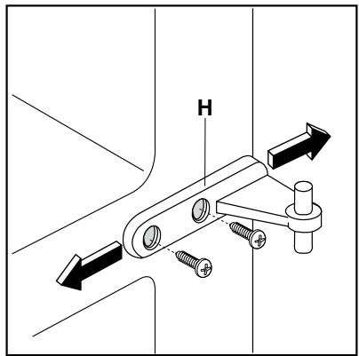 ARTHUR MARTIN ARA2321 - Pour changer le sens d'ouverture des portes - 2