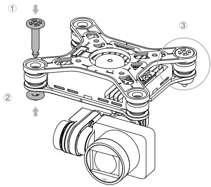 DII PHANTOM 3 4K - Kit antichute - 1