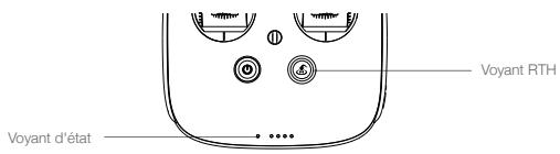 DII PHANTOM 3 4K - Voyant d'état de la radiocommande - 1