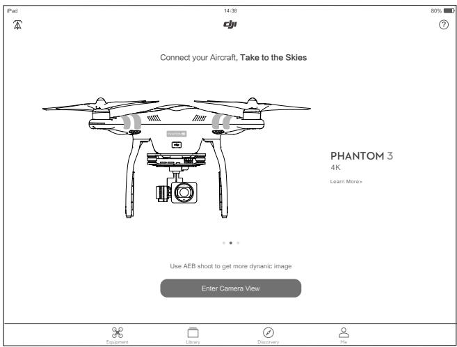 DII PHANTOM 3 4K - Application DJI GO - 1
