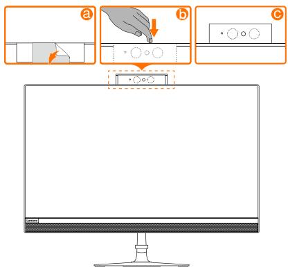 LENOVO iDCTR AiO 520-24iKU - Connexion du clavier et de la souris - 3