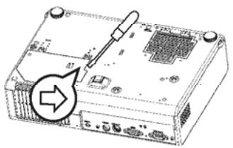 HITACHI PJLC 9 - Si vous remplacez la lampe vous-même, - 1