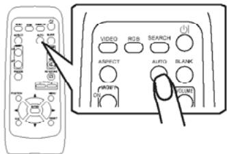 HITACHI PJLC 9 - Utiliser la fonction de réglage automatique - 1