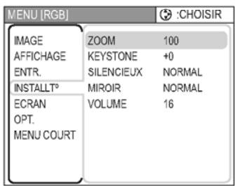 HITACHI PJLC 9 - Menu installat. - 1