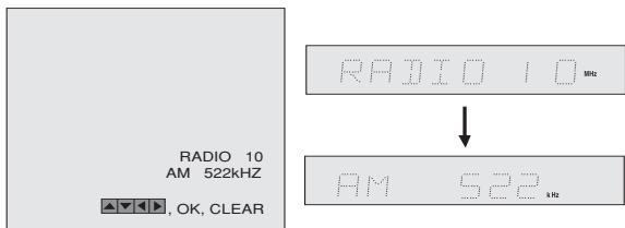 LG-GOLDSTAR LH-C6230 - Effacer les stations radios méorisées - 2