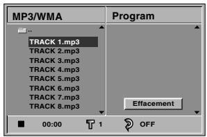 LG-GOLDSTAR LH-C6230 - Appuyez sur ▲▼ pour sélectionner le MP3/WMA, puis appuyez PLAY ou sur ENTER. - 1