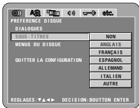 DENON DVD-2200 - MENUS du DISQUE - 3