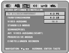 DENON DVD-2200 - Pour quitter le mode paramétrage - 2