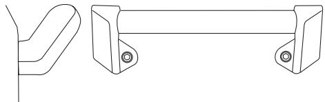 FALCON CLAS90 EIWH - Les poignées doivent être au-dessus des fixations. - 1