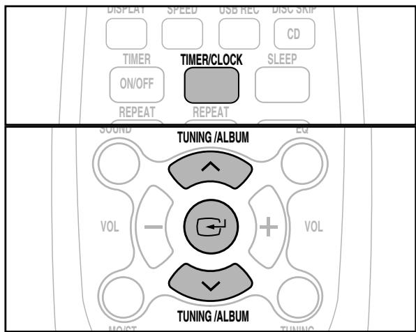 SAMSUNG MM-D330 - Réglage de l'horloge - 1