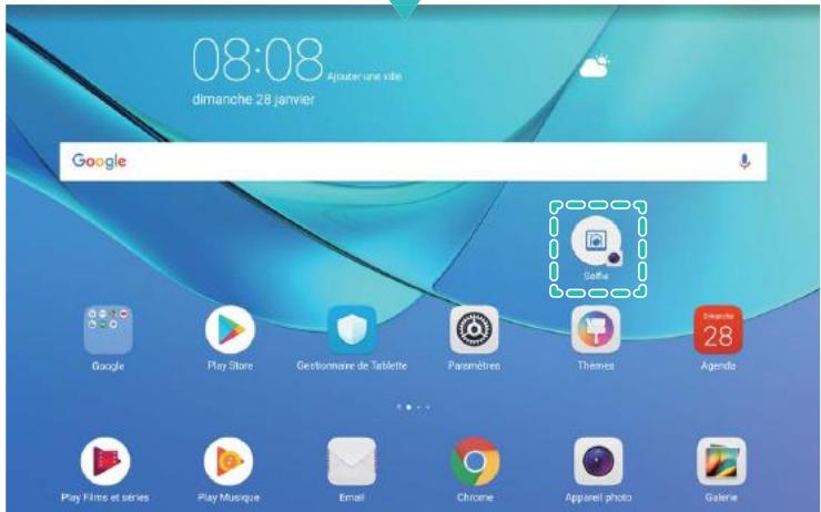 HUAWEI M5 10 32 GB WiFi GRY - Utiliser des raccourcis pour accéder aux fonctionnalités fréquemment utilisées - 2