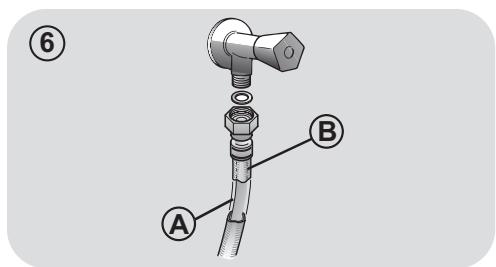 DARRYCANDYLAVE CSWS5106TWMBE - Raccordement à l'eau - 4