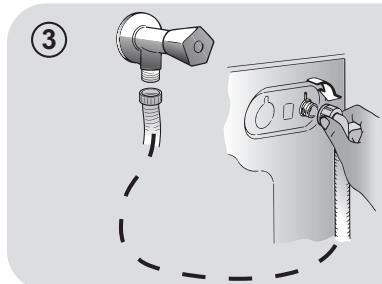 DARRYCANDYLAVE CSWS5106TWMBE - Raccordement à l'eau - 1