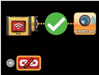 KODAK SP1 AQUA PACK - La méthode de réglage de la connexion du produit et du dispositif intelligent : - 3