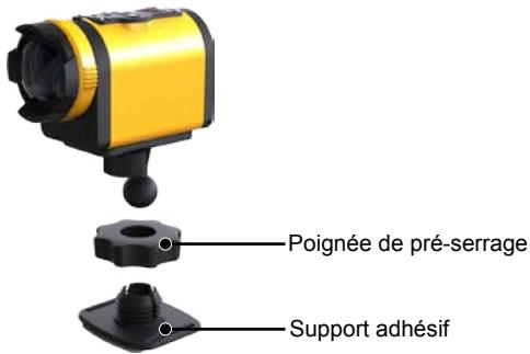 KODAK SP1 AQUA PACK - Support adhésif (incrusté) : accessoire applicable sur un casque - 5