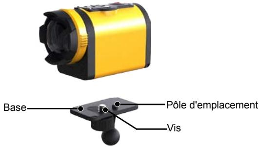 KODAK SP1 AQUA PACK - Support adhésif (incrusté) : accessoire applicable sur un casque - 3