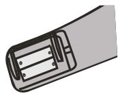 BRANDT MCB5000BTC - Insertion des piles - 2