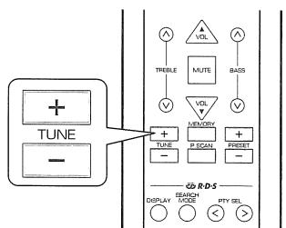 SHERWOOD RX772 - Lorsque "recherche RDS" s'affiche, appuyer sur les boutons syntonisation plus / moins - 7