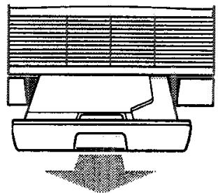 BRANDT ETE 754 F - Vidange du bac de réception - 1