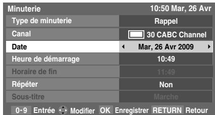 TOSHIBA 40LV675D - Programmations (numérique uniquement) - 2