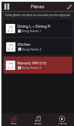 MARANTZ NR-1510 - Sélectionner une pièce/un dispositif - 2