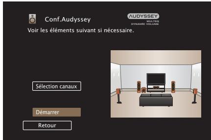 MARANTZ NR-1510 - Procédure pour les réglages des enceintes (conf. Audyssey®) - 5