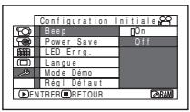 HITACHI DZ-BX35E - Activation ou désactivation du SIGNAL SONORE de fonctionnement (BIP) - 1