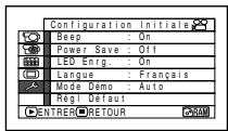 HITACHI DZ-BX35E - Configuration initiale - 1