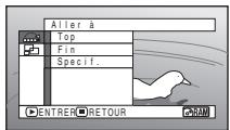 HITACHI DZ-BX35E - Localisation d'un point PRECIS (ALLER å) - 1