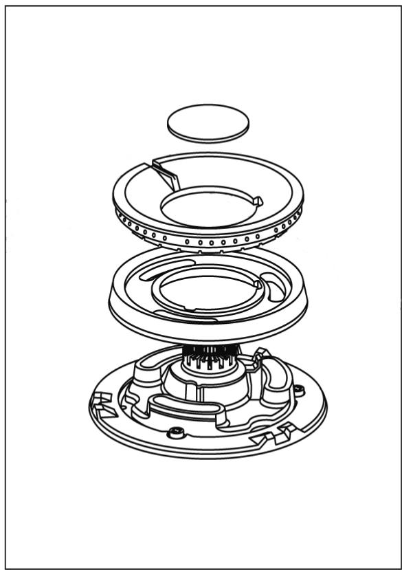 GAGGENAU C6290-211 - Brûleur à double flamme - 1