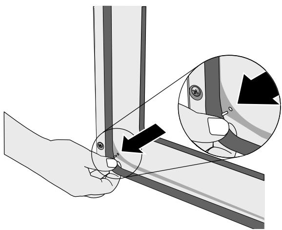 FALCON PROP110DFGB/CEU NOIR - Remplacement du joint d'une porte de four - 1