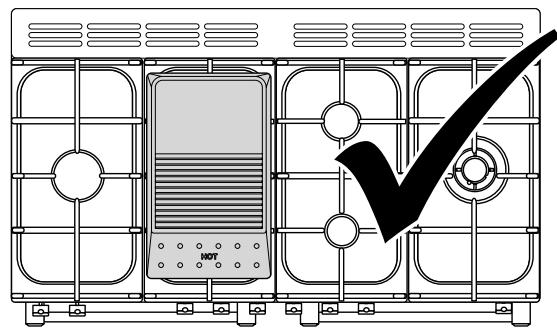 FALCON PROP110DFGB/CEU NOIR - Plaque à griller - 1