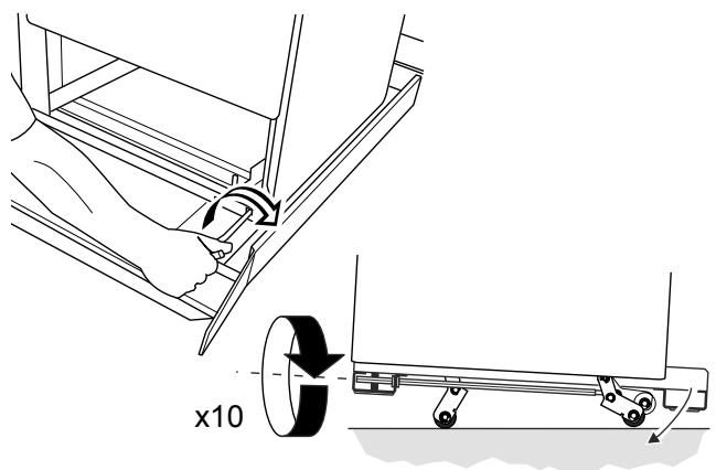 FALCON PROP110DFGB/CEU NOIR - Déplacement de la cuisinière - 6