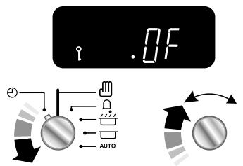 FALCON PROP110DFGB/CEU NOIR - Activation de la fonction de verrouillage - 2