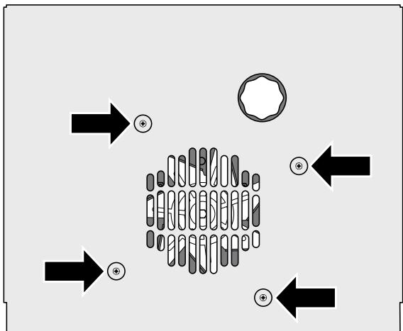 FALCON PROP110DFGB/CEU NOIR - Dépose de la partie arrière interne d'un four - 1