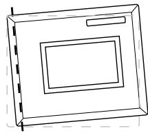 FALCON PROP110DFGB/CEU NOIR - Réglage de l'angle de la porte du four - 1