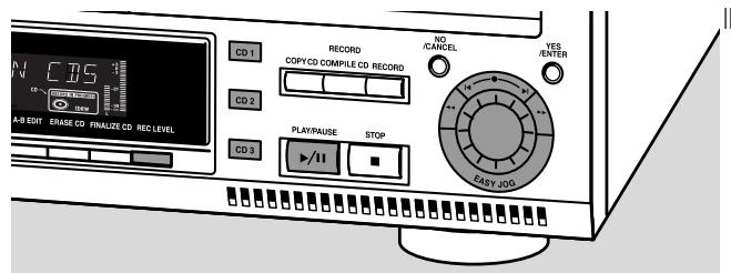 PHILIPS CDR802 - Réglage du niveau de l'enregistrement - 1