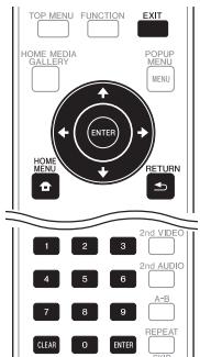 PIONEER BDP-140 - Appuyez sur ↑/↓ pour sélectionner le contenu que vous pouvez dire, puis appuyez ENTER. - 1